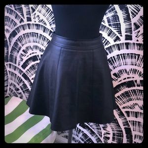 Leather skirt